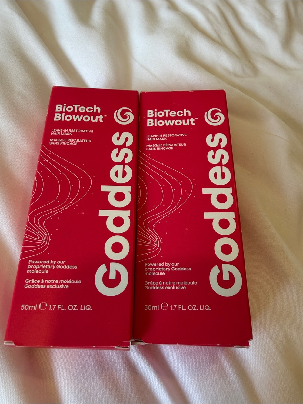 Goddess BioTech Blowout Leave-In Restorative Hair Mask - Red